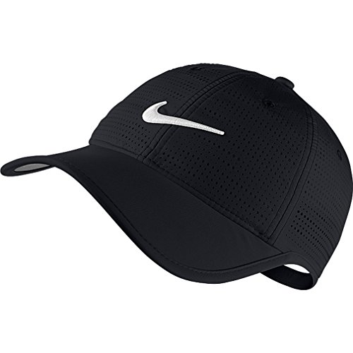 Nike Golf Women's Perforated Cap Black/Black/White Pricepulse