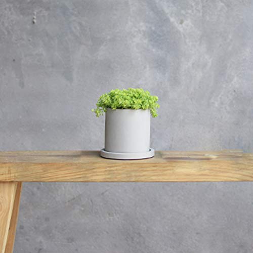 Nicole Concrete Planter Molds Handmade Cement Flower Pot Silicone Mould Pen Holder Desktop Decorating Tools