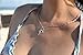 Lovely Cat Tail Pet Lover Silver Crystal Iced Out Heart Pendant Perfect I Love You Necklace Jewelry Gift