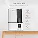 TaoTronics [Upgraded] TT-AH001 Cool Mist Humidifier, 4L/1.06 Gallon, LED Display, Ultrasonic Humidifiers for Home Bedroom, Quiet Operation, 360° Nozzle, Timer, Waterless Auto Shut-Off, US 110V (Grey)