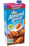 Blue Diamond Breeze Unsweetened Chocolate, 32-ounces (Pack of6)