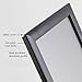 M&T Displays Opti Snap Poster Frame 8.5x11 Inch Black 1