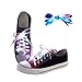 LKDEPO LED Shoelaces Light Up Nylon Shoe Laces with 3 Flashing Modes Lighting The Night - Multicoloured