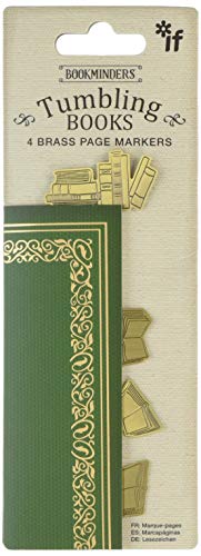 IF Book Minders Page Markers, Brass Page Keepers - Tumbling Books