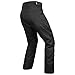 HWK Mens Black Textile Breathable Waterproof CE Armoured Motorbike Overpants Motorcycle Trousers/Pants - 1 year Guarantee Waist34''-36'' Inseam34''