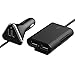 iXCC 48W 4-Port Multi USB Passenger Car Charger Front/Back Seat Adapter for iPhone 7 6s Plus, iPad Pro Air mini, Galaxy S7 S6 Edge, Note, LG and More