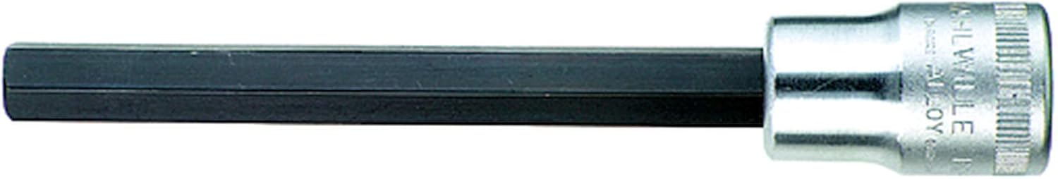 Stahlwille STW20545 1/2-Inch Drive 5 mm Extra Long In-Hexagon Socket - Silver, 1/2 inch