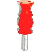Freud Crown Molding Bit for Custom Crown Molding, 5 Profiles, for CNC or Table-Mounted Routers, for Hardwood &amp; Softwood - 1-1/4" Diameter, 1/2" Shank, 43/64" Large Radius - 99-404