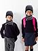 Tatuo 4 Pcs Winter Hat and Gloves Set for Men and Women and Kids Ski Warm Fleece Knit Beanie Hat Warmer Scarf Earmuff(Grey)