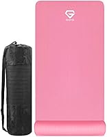 GronG ヨガマット トレーニングマット エクササイズマット ヨガマットケース 10mm パープル