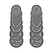 Cap Barbell 300 Pound Olympic Set, Grey