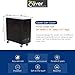 Cooler Cart Cover - Universal Fit for Most 80 QT,Waterproof Thickened Fabric,Rolling Cooler (Patio Cooler,Beverage Cart, Rolling Ice Chest) Protective Cover (Black)