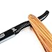 Dovo Shavette Straight Razor - Beautiful OliveWood Handle
