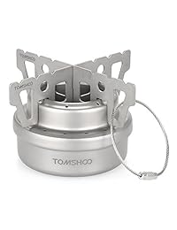 TOMSHOO   Juego de estufa y estante de alcohol de