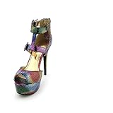 Anne Michelle Womens Vivica-10 Dress High Heel
