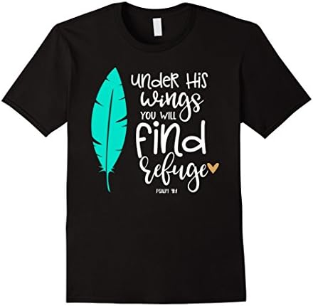 Mens Girls Mormon LDS Bible cover Psalm Sunday School T-Shirt XL Black