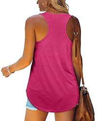 Racerback Tank Tops for Women Loose Fit Womens Tops