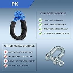 Leadrise Synthetic Soft Shackle Rope 1/2 Inch X 22