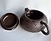 Teapot Chinese Gongfu Tea Clay Genuine Black Sand HeiJinGang Tea Xishi Pots (6.8oz/200cc)