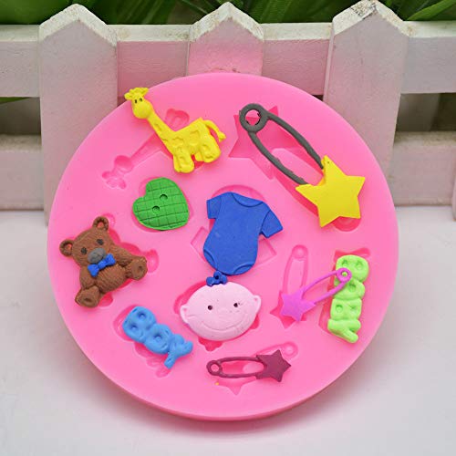 image for Xlala Chocolate Cake Fondant Mould Baking Sugar Craft Decorating Mold 