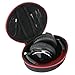Khanka Hard Travel Case Replacement for OneOdio Adapter-Free Closed Back Over-Ear DJ Stereo Monitor Headphones (red Zipper)