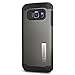 Spigen Slim Armor Galaxy S6 Edge Plus Case with Kickstand and Air Cushion Technology and Hybrid Drop Protection for Galaxy S6 Edge Plus 2015 - Gunmetal