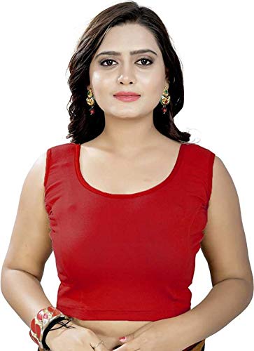 Blouse readymade for saree and cholis sleeveless stretchable ready to wear