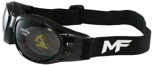 MF Vulcan Goggles (Black Frame/Smoke Lens)