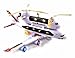 2-in-1 Kids Airplane & Helicopter Toy Bump & Go Action Airplane Toy A330 Airliner Airbus w/ Attached Rescue Helicopter , Flashing 4D Lights & Jet Engine Sounds | Take-A-Part Airplane Toy For Kids