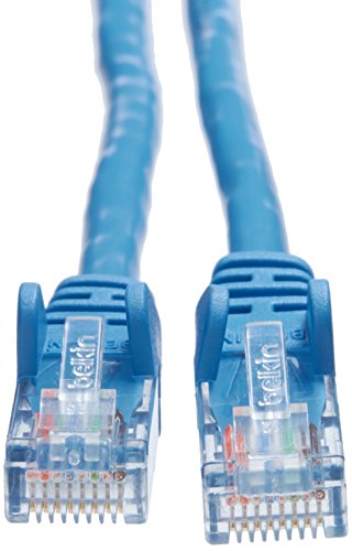 Belkin Snagless CAT5E Patch Cable RJ45M/RJ45M; 50  Blue ( A3L791b50-BLU-S )