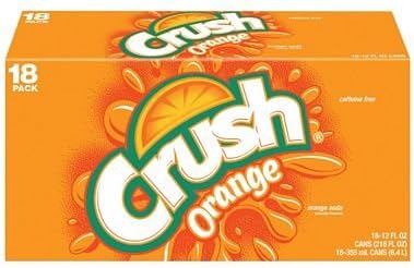 Crush Orange Soda (12 oz. cans, 18 pk.) (pack of 2)