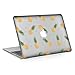 Rubberized Hard Case for Macbook Air 13 Inch model number A1369 and A1466, Pineapples design with clear bottom case, Come with Keyboard Cover