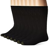 Gold Toe Men's Cushioned Cotton Crew Extended 7-Pack