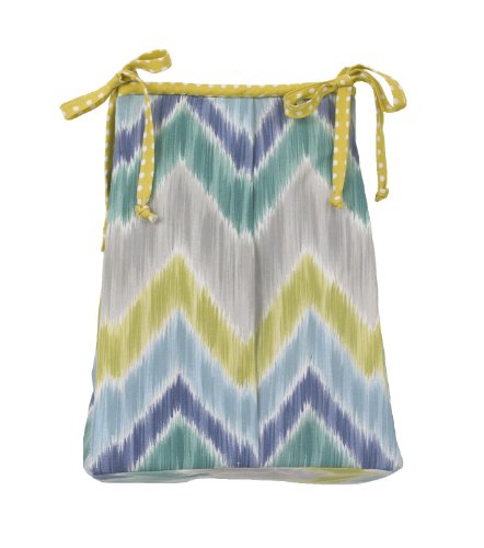 Cotton Tale Designs Diaper Stacker, Zebra Romp