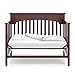 Graco Lauren Convertible Crib, Cherry, Easily Converts to Toddler Bed Day Bed or Full Bed, Three Position Adjustable Height Mattress, Some Assembly Required (Mattress Not Included)
