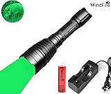 UniqueFire HS-802 Cree XRE 300 Lumens Single Mode Long Distance Green Light Hunting Led Flashlight