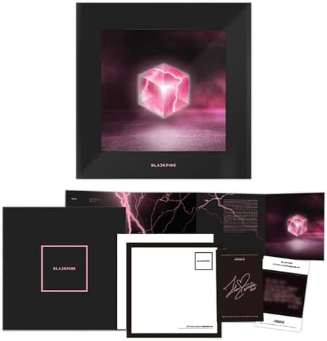 Amazon.com: BLACKPINK - [Square Up] 1st Mini Album Black Ver CD+
