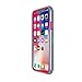 Speck Products CandyShell Grip Cell Phone Case for iPhone XS/iPhone X - Caribbean Blue/Bubblegum Pink