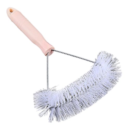 Transer Home Plastic Multifunction Dust Removal Window Screen Brush Cleaner Brush Tool (White)