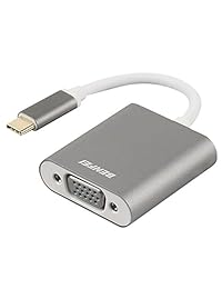 Adaptador USB-C a VGA, BENFEI Thunderbolt 3 (USB tipo C) a VGA macho a hembra adaptador convertidor para Apple nuevo MacBook [2017, 2016]