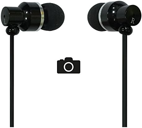Aluminum Headsets, BUYIT In the Ear Headphone 3.5mm Wire Earphone With Microphone and Intelligent Selfie and Volume Control Earphone for iPhone | iPod | iPad |IOS System