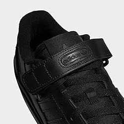 adidas Men's Forum Low Sneaker, Black/Black/Black, 11