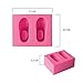 MoeMall Cute Baby Silicone Fondant Cake Mold Kitchen Baking Mold Cake Decorating Moulds Modeling Tools (Baby Shoes)