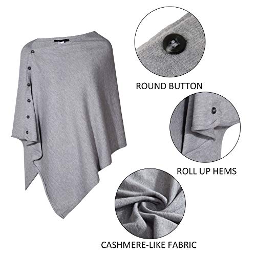 PULI-Damen-Schal-Poncho-Decke-Cape-Cardigan-KaschmirKaschmir-Wickelschal-fr-Frhling-Sommer-Herbst