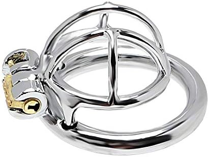 Small P`ê`ñ`is Cage Male Čhāstǐty Device P`ê`ñ`is Rings Stainless Steel Toys for Man Érótíč
