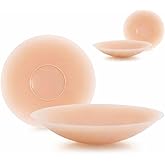 STEGREIF Silicone Nipple Covers For Women, 2 Pairs, Adhesive Edge with Non-Adhesive Center, Invisible Breast Stickers