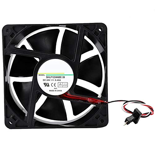 Inverter Cooling Fan , 24V 0.46A 3Pin Large Air Volume Inverter Cooling Fan Cooler (SHLF1224NBE-39)