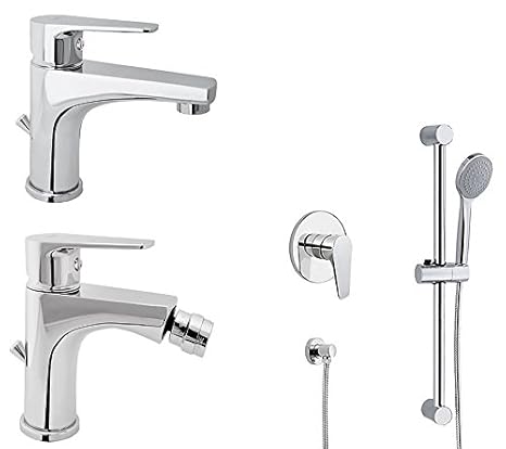 Juego completo de grifo monomando para lavabo, línea ...