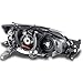 Xtune for 2008-2011 Impreza Chrome Housing Projector Headlights Assembly Direct Fit LH+RH Pair Left+Right/2009 2010