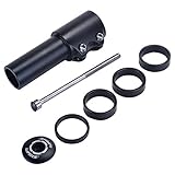 Trenztek Bike Handlebar Riser Bicycle Fork Stem Raiser Extender Head Up Raiser Aluminum Alloy